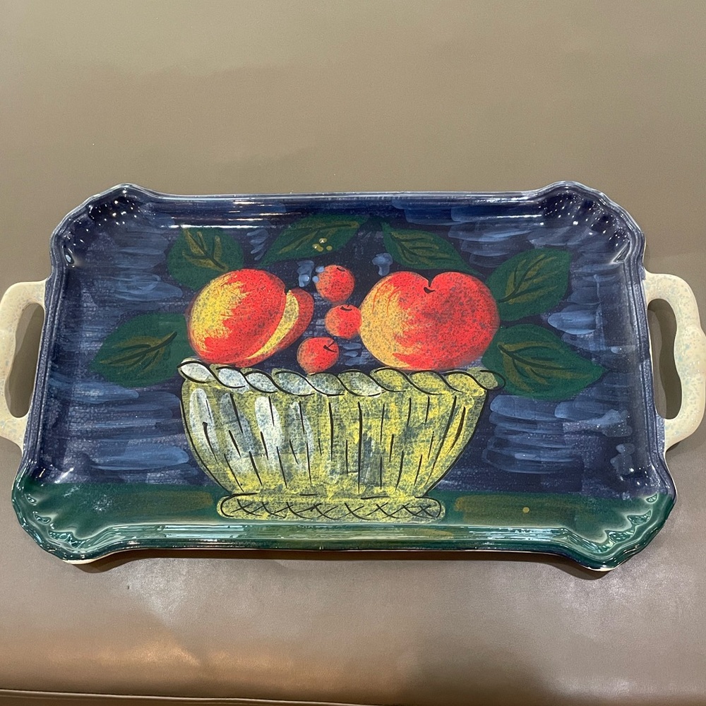 Sara Hand Painted Italian Tray